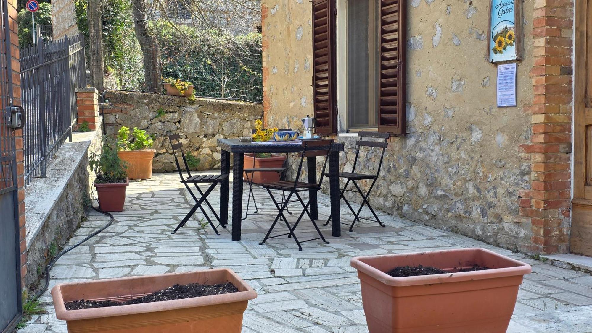 Villa A Casa Di Gabri Montefollonico Exterior foto