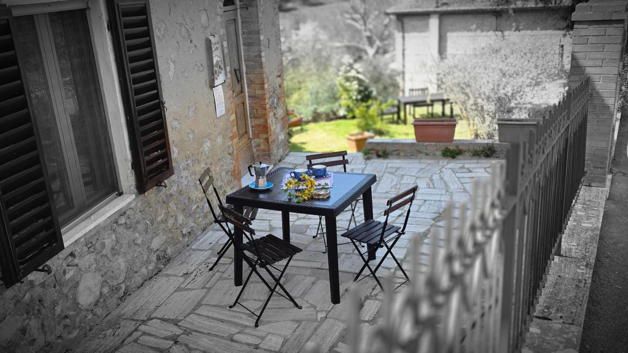Villa A Casa Di Gabri Montefollonico Exterior foto